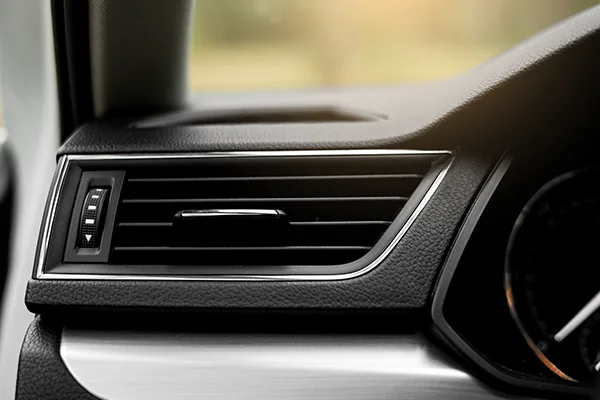 Air vent in car interior